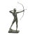 Early 20th Century The Archer Classical Bronze Male Nude Sculpture by Ernst Moritz Geyger For Sale