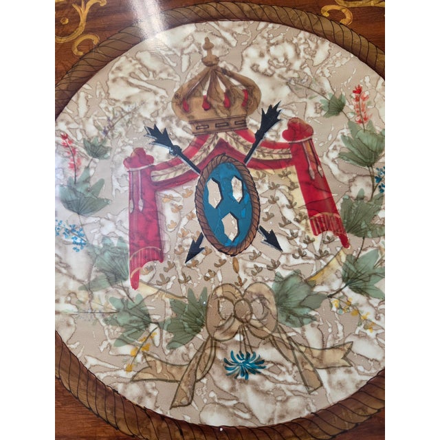 Mid 20th Century Louis XV Style Marquetry and Gilt Side Table For Sale In Indianapolis - Image 6 of 12