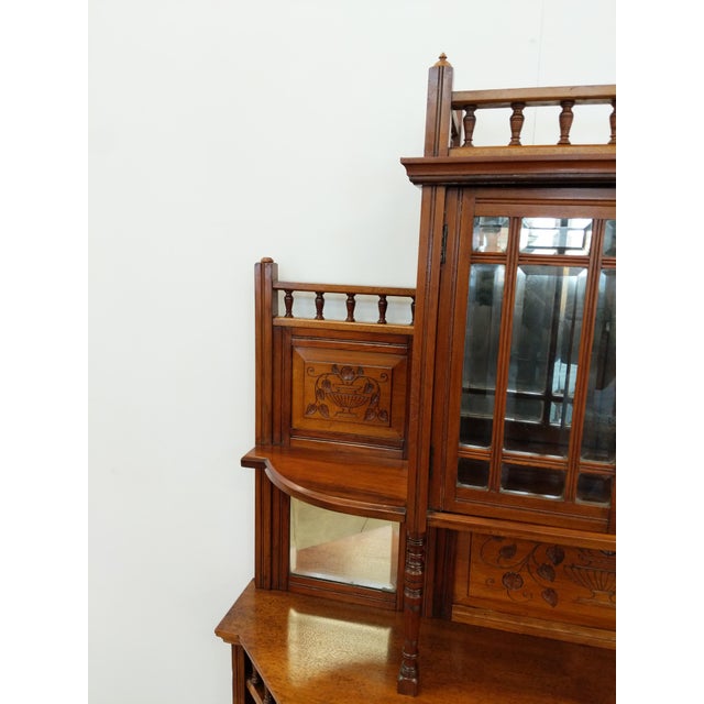 Brown Antique 19th Century Aesthetic Movement Sideboard For Sale - Image 8 of 11