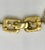 Givenchy Vintage Givenchy Modernist Gold-Tone Snake Chain Choker Necklace With Double-G Clasp For Sale - Image 4 of 5