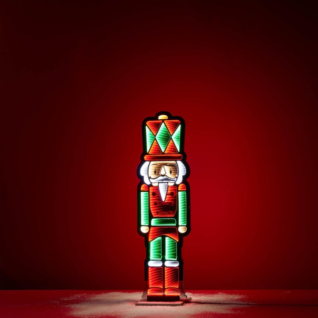 Add timeless holiday charm with this 47-inch Holiday Soldier LED Ekkolight. Made from durable acrylic and illuminated with...