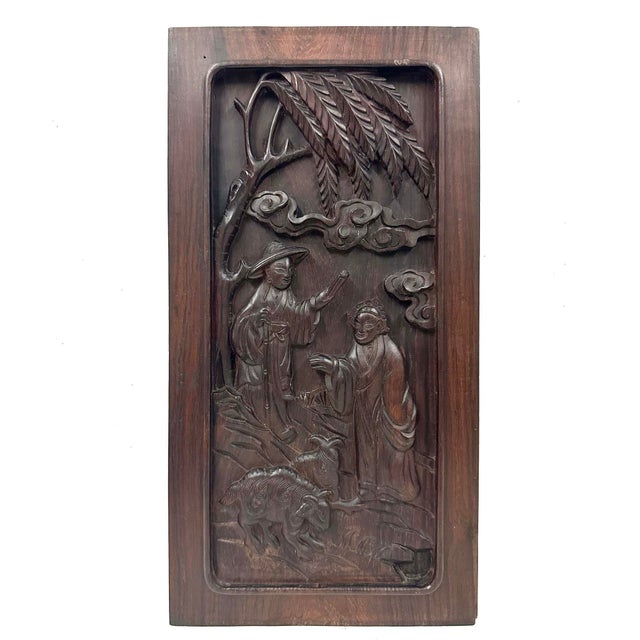 These panels are traditional Chinese wood carvings, often referred to as story panels, architectural relief plaques, or...