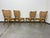 Set of 4 chairs model A821 by Adolf Gustav Schneck for Thonet Mundus. Absolutely original condition, combination of...