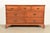 American Davis Cabinet Co. Georgian Carved Solid Cherry Wood Chest of Drawers, Circa 1960s For Sale - Image 3 of 15