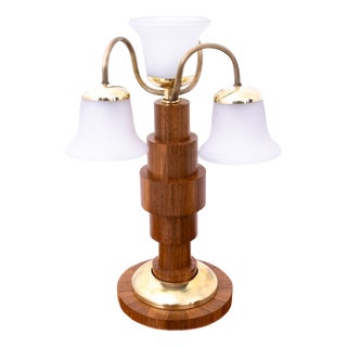 20th Century Art Deco Lamp, Poland, 1950s For Sale