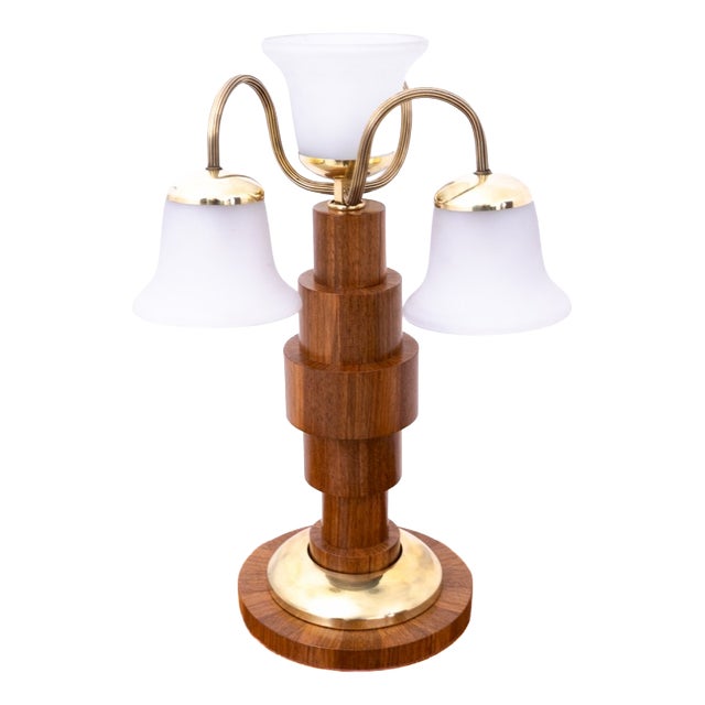 20th Century Art Deco Lamp, Poland, 1950s For Sale