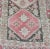 Vintage Turkish Oushak Runner With Geometric Design in Charcoal, Pink, and Cream For Sale - Image 9 of 13