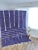 Textile Cobalt Blue Geometric Wool Moroccan Beni Ourain Rug For Sale - Image 7 of 15