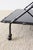 Modern Italian Black Faux-Bamboo Rolling Bar Cart For Sale - Image 10 of 13