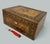 Antique Vintage English Burl Walnut Wooden Marquetry Victorian Jewelry Box 19Ct For Sale - Image 10 of 12