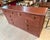 Primitive Storage Chest/Cupboard in Red Paint For Sale - Image 4 of 11