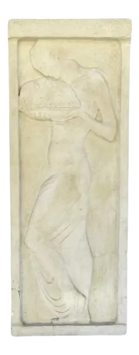 Mid 20th Century "Salome" Bas Relief Sculpture