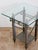 Postmodern Glass Side Table, 1990s For Sale - Image 4 of 8