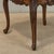 Burnt Umber Antique French Régence Style Carved Oak Sainte Anne Marble End Table For Sale - Image 8 of 18
