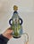 Small Art Nouveau Lamp in Glazed Ceramic, 1970s For Sale - Image 6 of 13