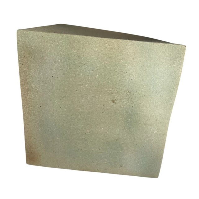 Contemporary Simone Couderc Cube Sculpture 1990 France For Sale - Image 3 of 9