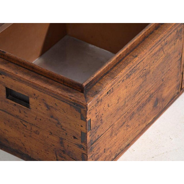 Antique Japanese Paulownia Hibachi, Meiji / Showa Period, 1890-1945, #93 For Sale - Image 3 of 13