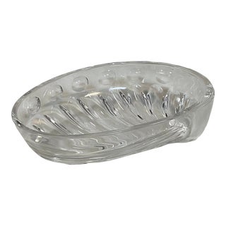 Vintage Clear Lucite Bowl Mid Century Modern, Circa 70s For Sale