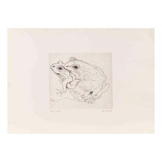 Sergio Barletta, Frogs, 1970s, Etching For Sale