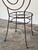 Spiral Iron Chairs in the Style of Luigi Serafini for Sawaya & Moroni, 1980s, Set of 6 For Sale - Image 17 of 18