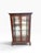 Antique Mahogany Barley Twist Beveled Glass Curio Cabinet For Sale In Boston - Image 6 of 14