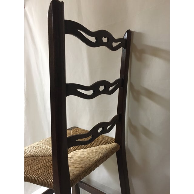 American Country Mahogany Chippendale Ribbon-Backed Chairs Set of Six C1820s For Sale In Savannah - Image 6 of 11