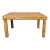 Vintage Chunky Split Reed Bamboo Table For Sale
