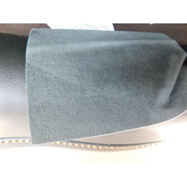 Hancock & Moore Leather Swivel Rocking Arm Club Chair For Sale - Image 16 of 17