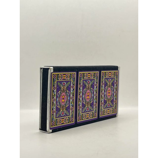 1950s 1950’s Persian Rug Inspired Playing Cards For Sale - Image 5 of 8