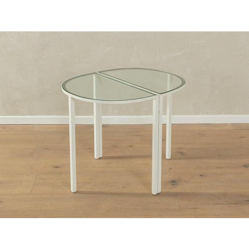White Side Tables, 1980s, Set of 2 For Sale - Image 5 of 9