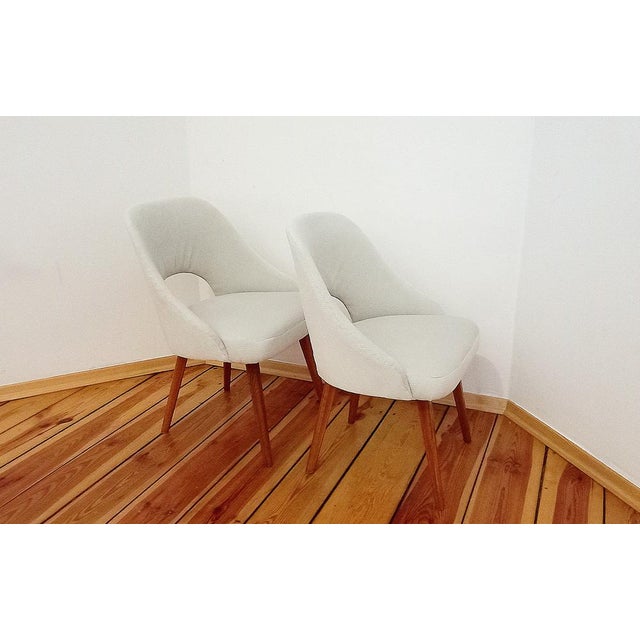 Set of Vintage Armchairs, Czechoslovakia, 1960s For Sale - Image 11 of 16