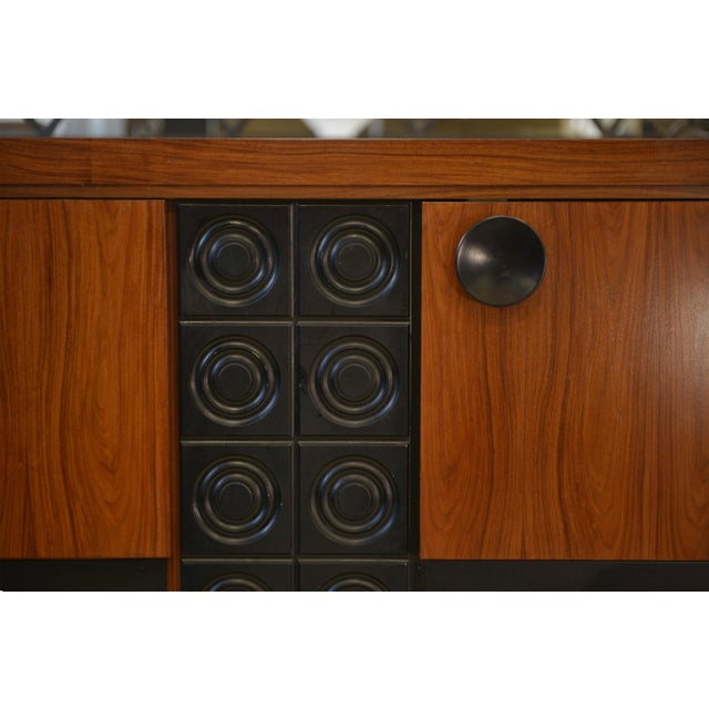 Vintage Brutalist Bar Cabinet by De Coene, 1970s For Sale - Image 6 of 13