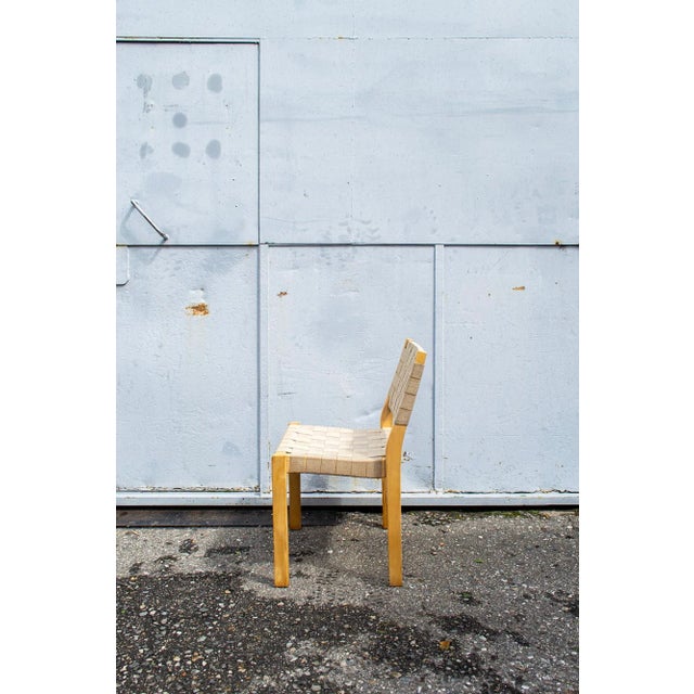 Artek Model 611 Dining Chairs by Alvar Aalto for Artek, 1970s, Set of 8 For Sale - Image 4 of 9