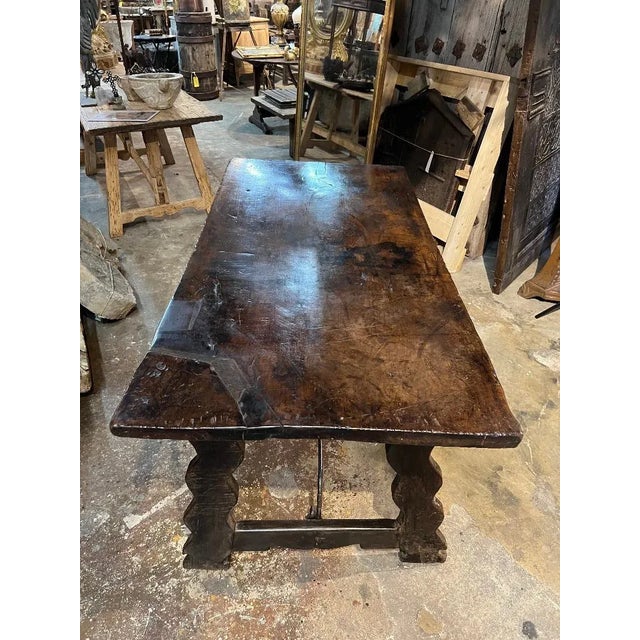 Walnut Desk - 17th Century Spanish Desk For Sale - Image 10 of 13