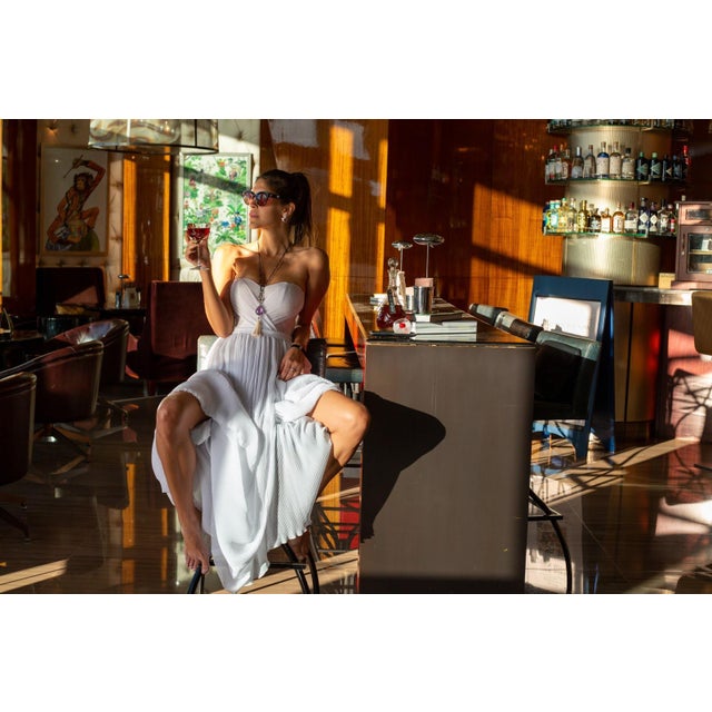 Bochic "Capri" Vintage Sapphire, Ruby & Emerald Necklace - 18K Gold & Silver For Sale - Image 14 of 18