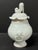 Late 20th Century Chinese Art Light Celadon Porcelain Covered Jar For Sale - Image 4 of 11