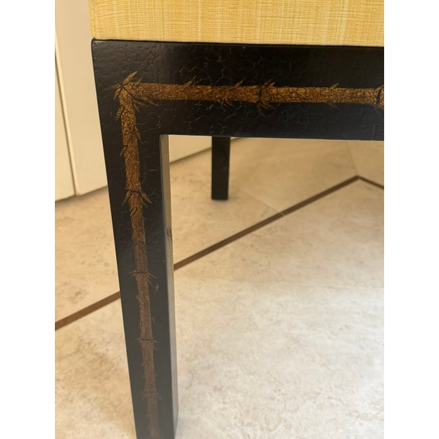 Rose Tarlow Rose Tarlow Melrose House Hand‑Painted Accent Chair – Carved Frame & Artisan Detailing For Sale - Image 4 of 8