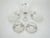 A set of Arts and Crafts spoons in hand-wrought silver by Marie Zimmermann (1879-1972), a noted American metalsmith,...