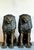 Early 20th Century Boho Monumental Bronze Lion Statues - A Pair For Sale - Image 10 of 16