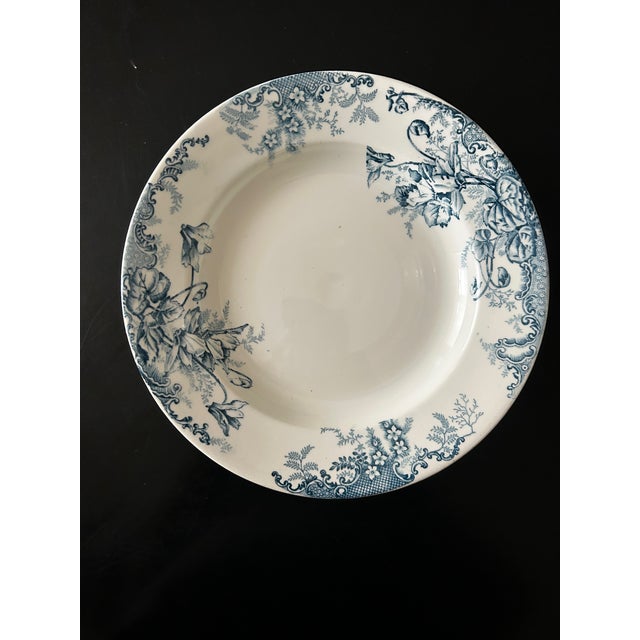 Terre De Fer Soup Plates from Louis Graves, 1890s, Set of 13 For Sale - Image 4 of 13