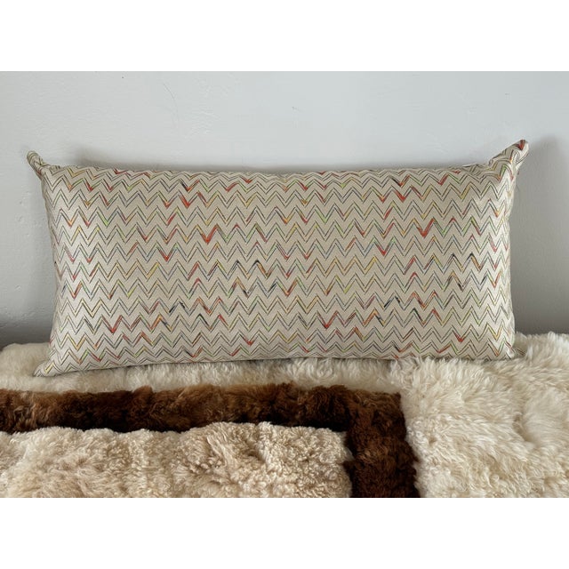 Missoni Lumbar Throw Pillow For Sale In San Diego - Image 6 of 6