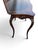 19th Century French Gabriel Legs Rosewood Inside Black Leather Game Table/Console Table. For Sale - Image 12 of 17