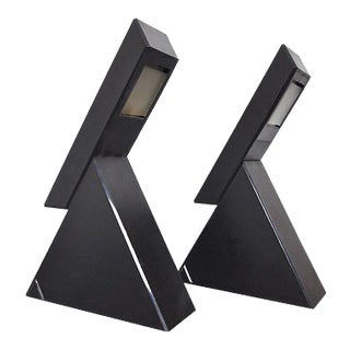 Delta Table Lamps by Mario Bertorelle for Jm Rdm, 1970s, Set of 2 For Sale