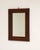 Wood 19th Century France Brown Wood Mirror For Sale - Image 7 of 8