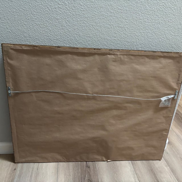 1980s 1980s Glen Edwards Original Watercolor – Cowboy on Horse Crossing Stream - Framed For Sale - Image 5 of 5