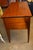 Wood Vintage 1960s Federal Biggs Furniture 3 Drawer Solid Golden Mahogany Writing Desk For Sale - Image 7 of 18