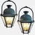 19th Century French Copper Street Lanterns - Pair - Rewired - 6 Foot Chains For Sale - Image 12 of 12