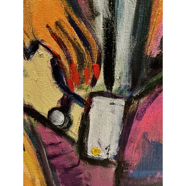 EROTIC ABSTRACT EXPRESSIONIST PAINTING BY CELEBRITY COLLECTED ARTIST; GINA BERNARDINI This is guaranteed to be a 100%...