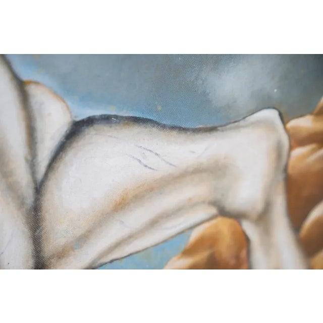 Painting, Oil on Canvas, 1950s For Sale - Image 12 of 16