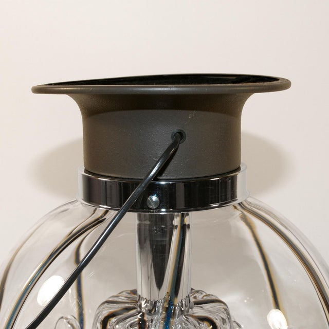 Space Age Table Lamp in Hand-Blown Murano Glass from Targetti Sankey, Italy, 1970s For Sale - Image 14 of 16